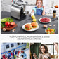 multifunctional meat grinder, a good helper in your kitchen, Meat Grinder Electric, Stainless Steel, HOUSNAT 2000W Max Heavy Duty Meat Mincer Machine with 2 Blades, 3 Plates, 3 in 1 Food Grinder, Sausage Stuffer Tube & Kubbe Kit for Home Kitchen Use